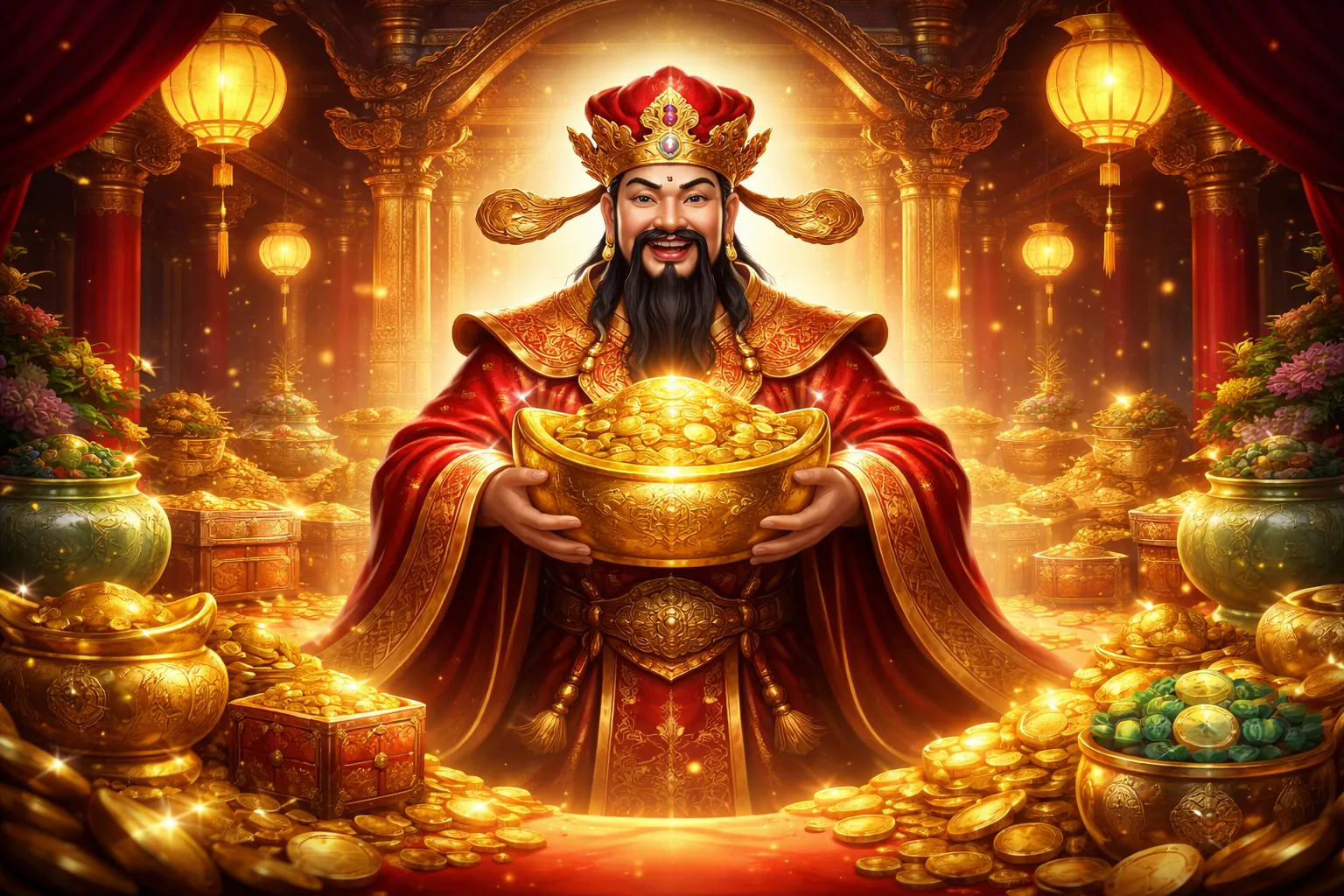 Sân vận động với ánh sáng rực rỡ và các biểu tượng cá cược thể thao Keo88